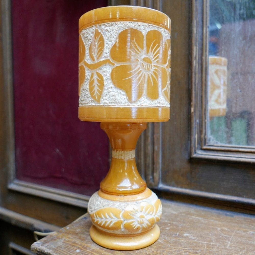 stenen lampje