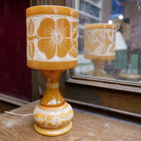 stenen lampje