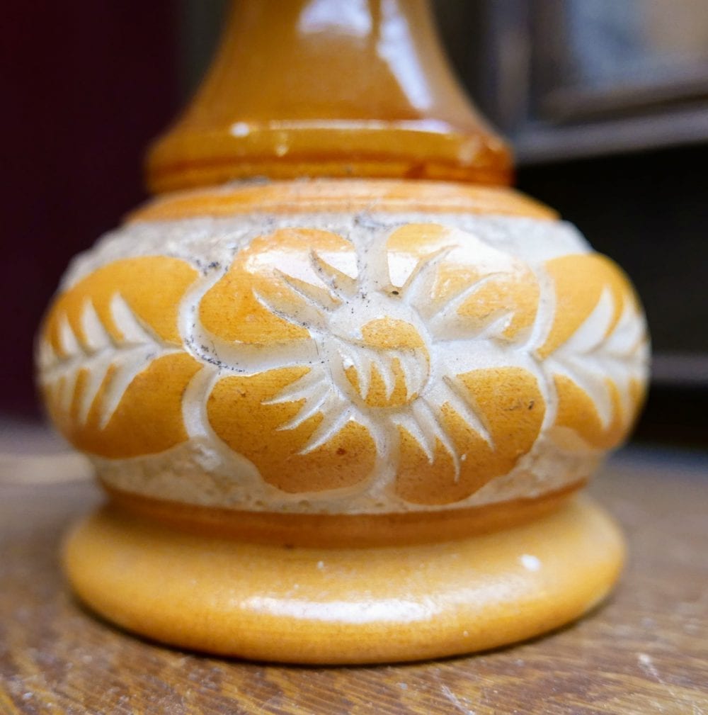 stenen lampje