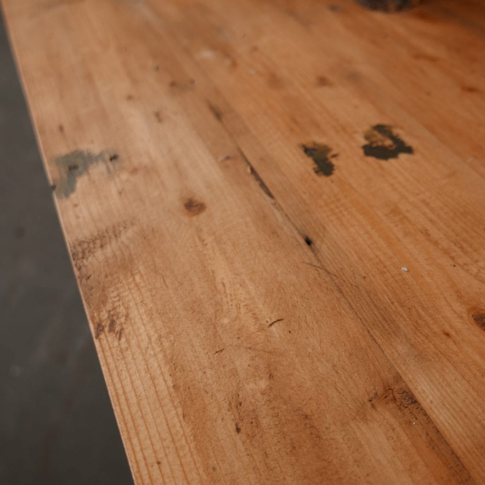 metalen winkeltafel