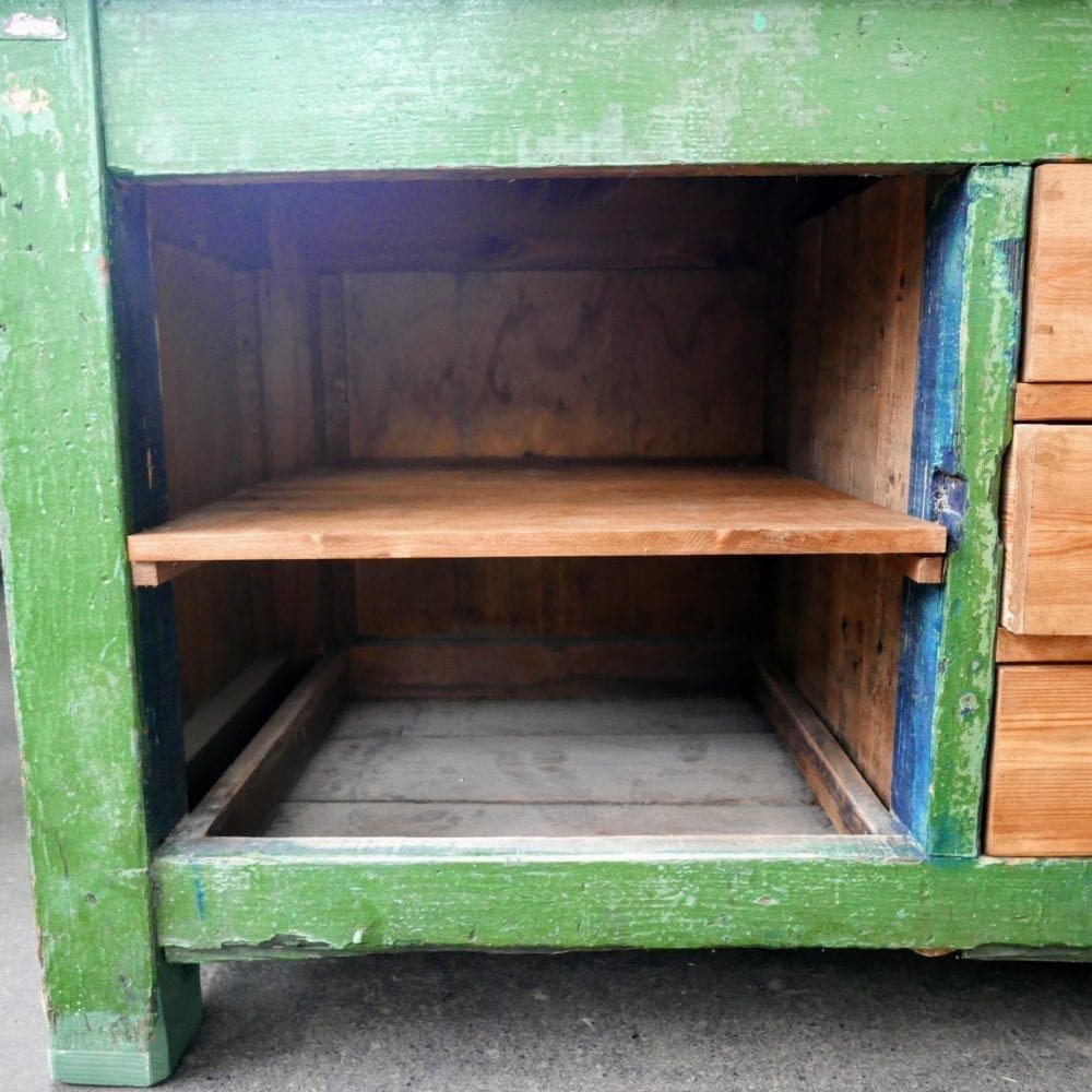 groene werktafel