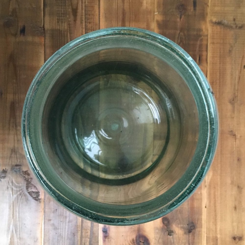 Glazen pot transparant