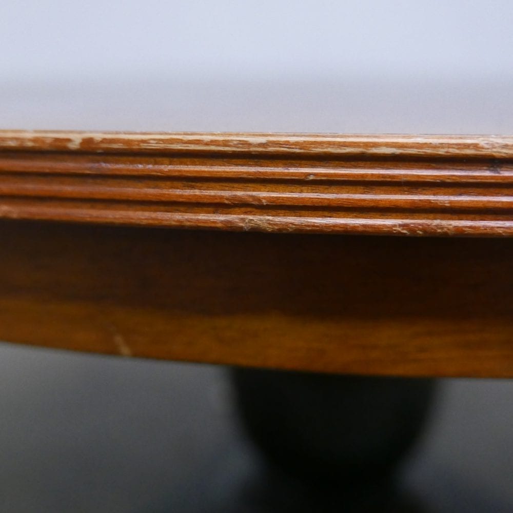 ronde houten salontafel