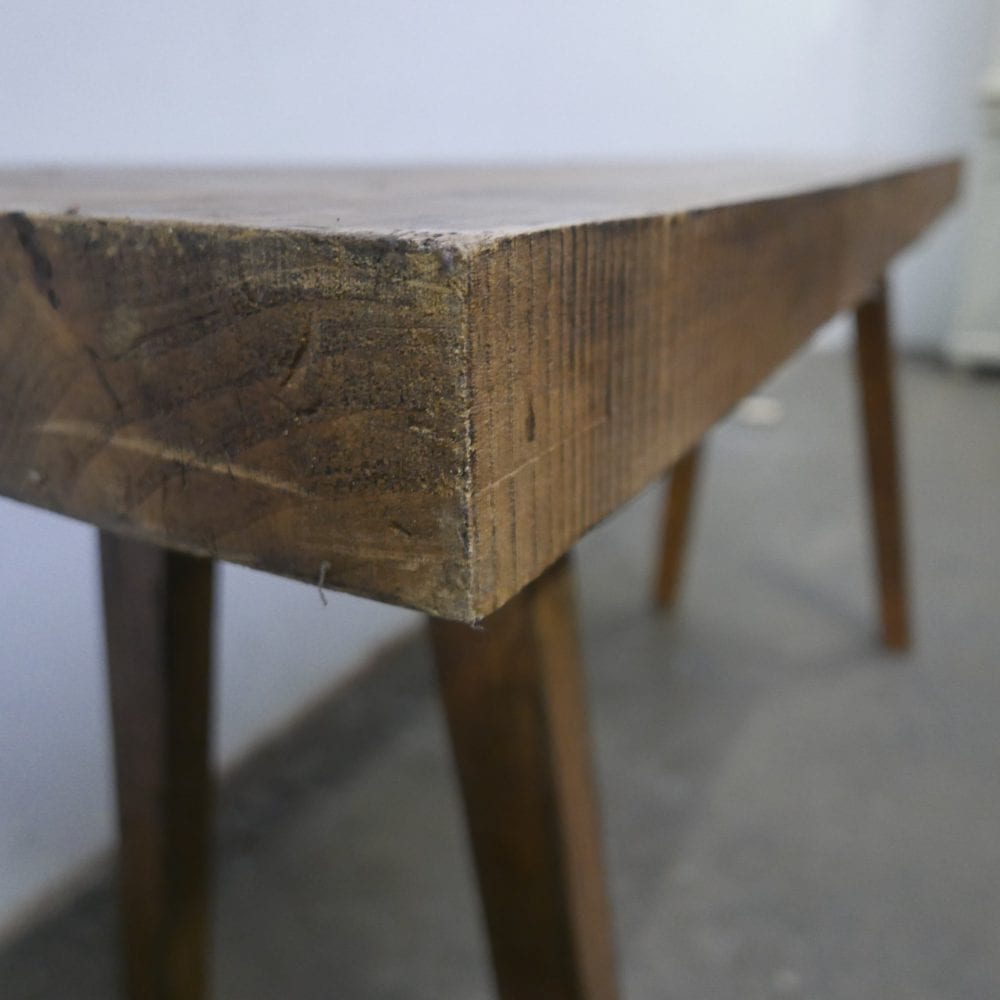 Houten slachttafel