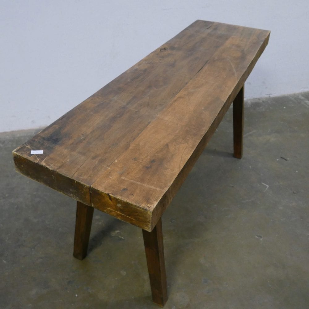 Houten slachttafel