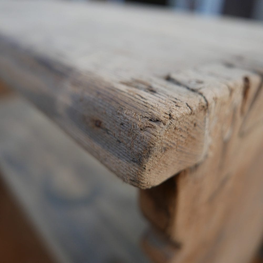 houten bankje