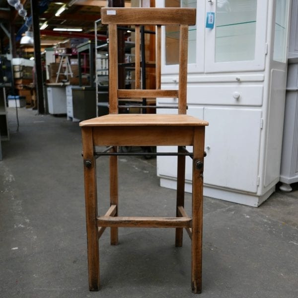 houten hoge stoel