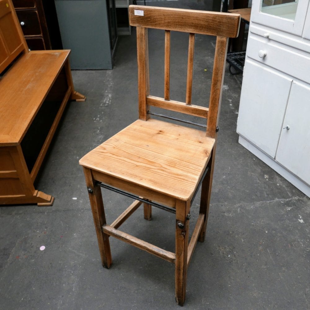 houten hoge stoel
