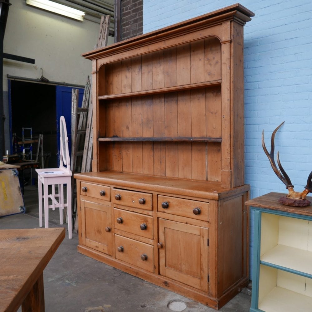 houten keukenkast of winkelkast