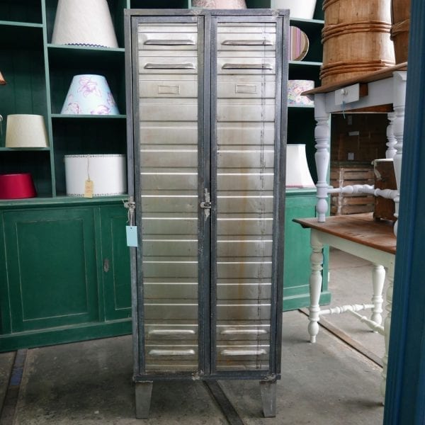 zilveren locker