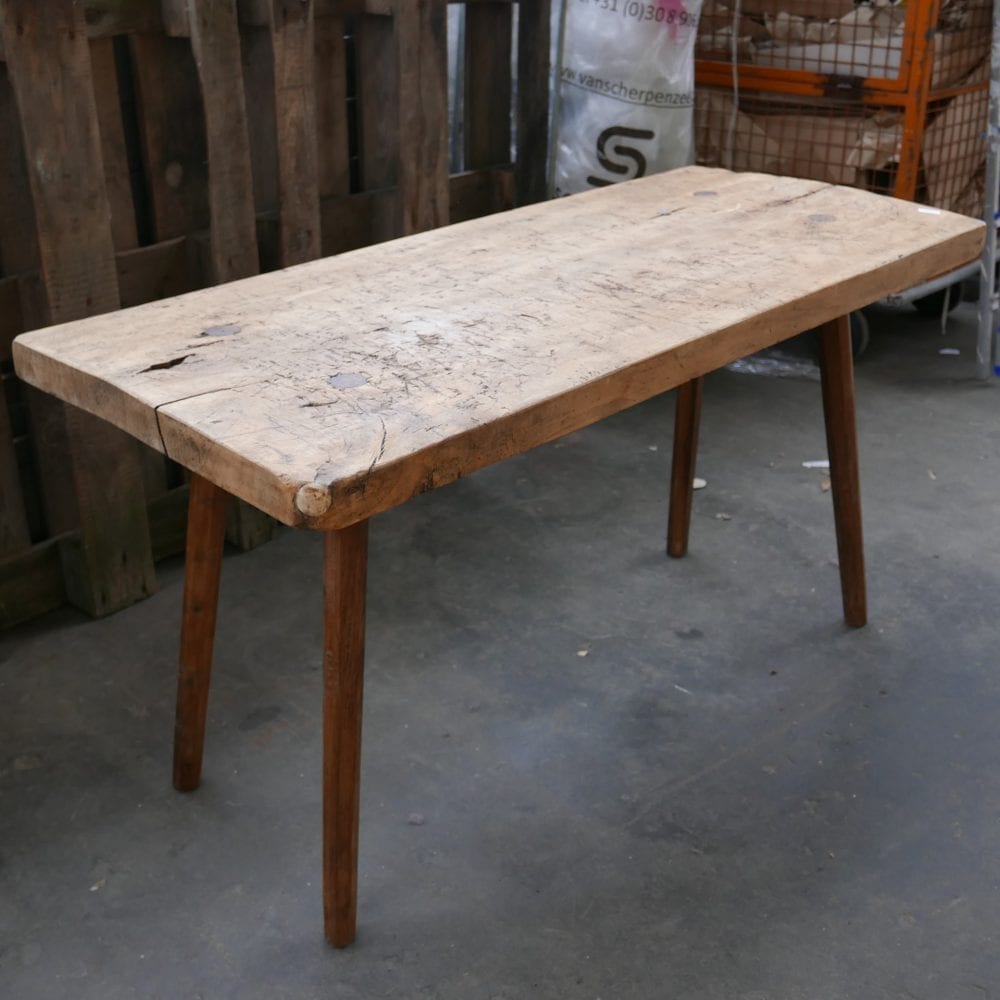 houten slachttafel