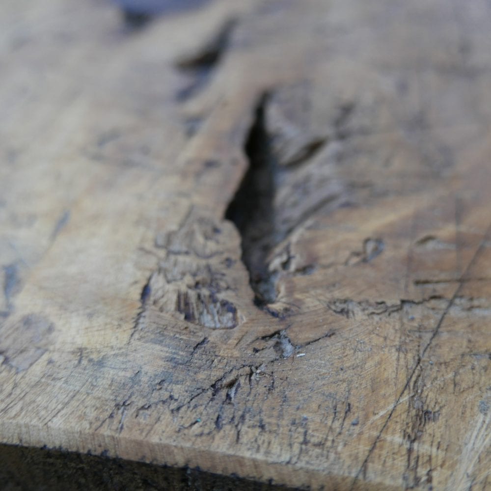 houten slachttafel