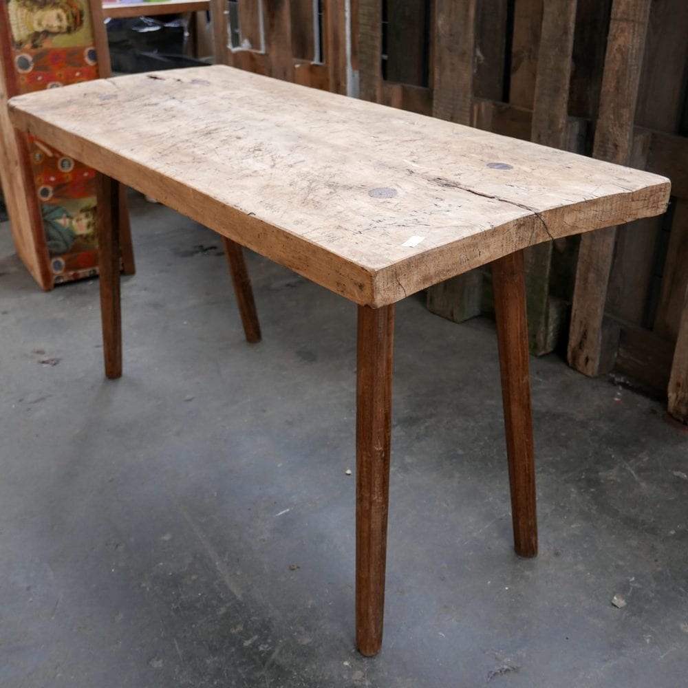 houten slachttafel