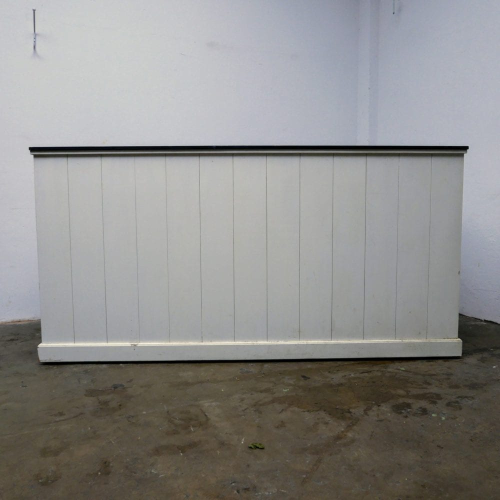 Wit-zwarte toog of toonbank