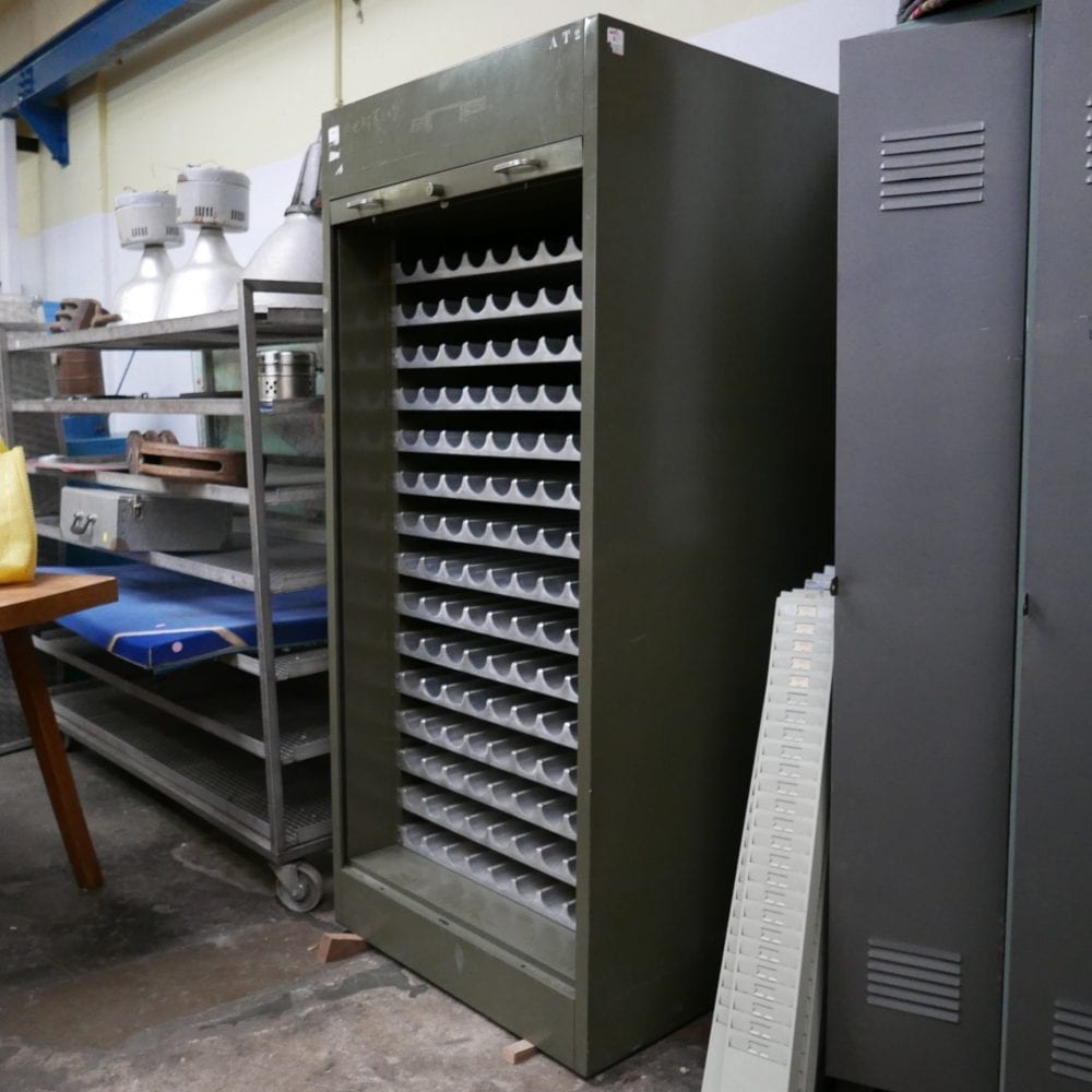 Industriële metalen tekenkast