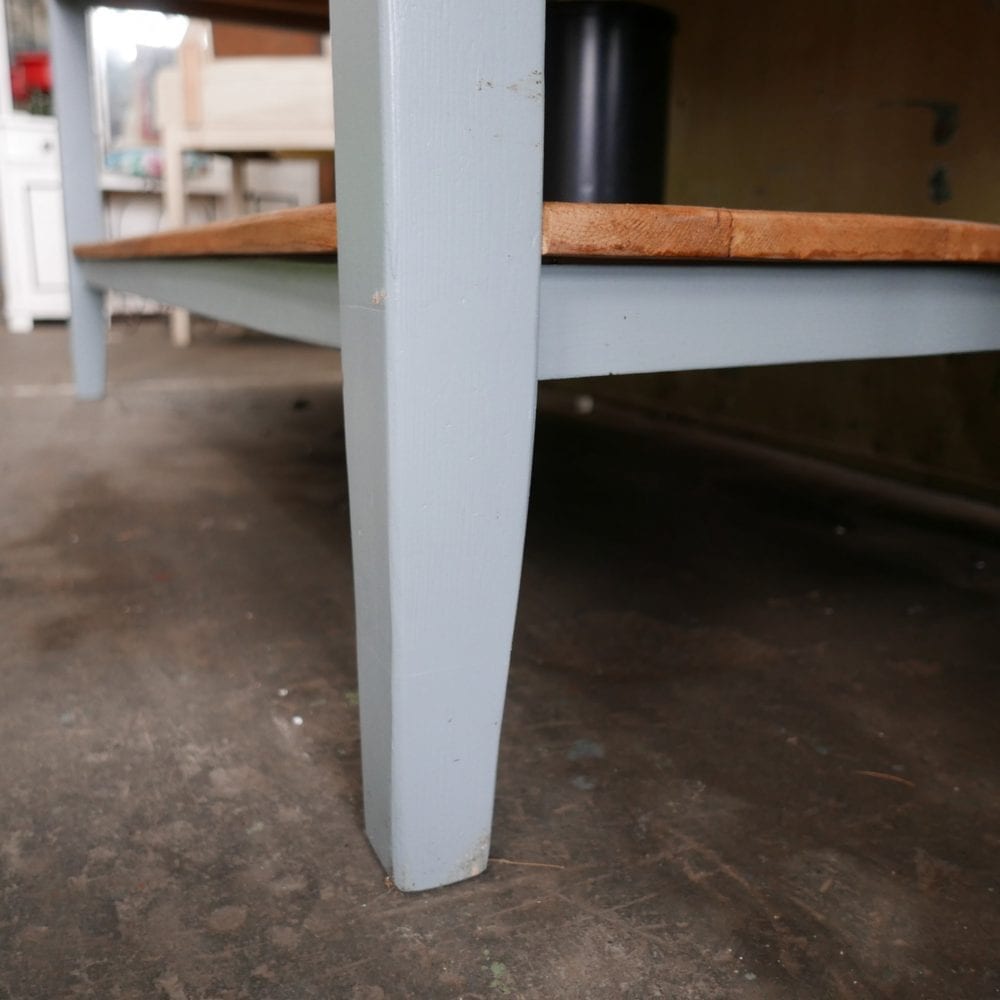 grijze werktafel