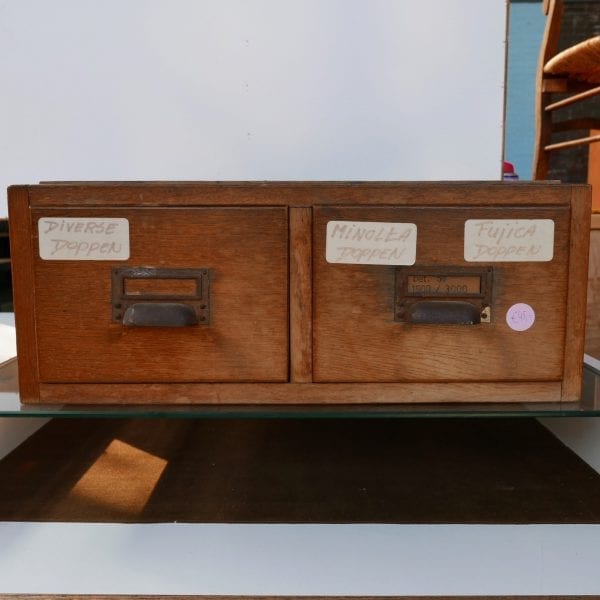 vintage archiefkastje
