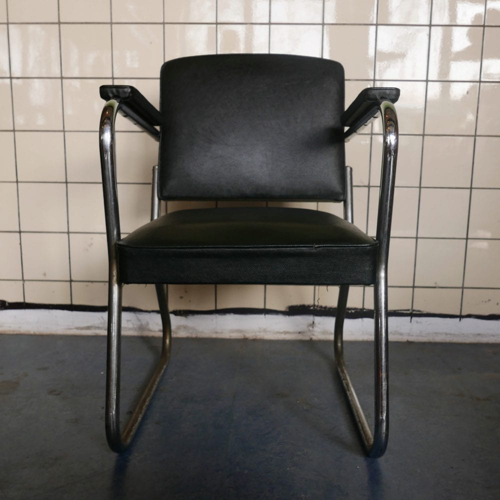 zwarte bureau stoel