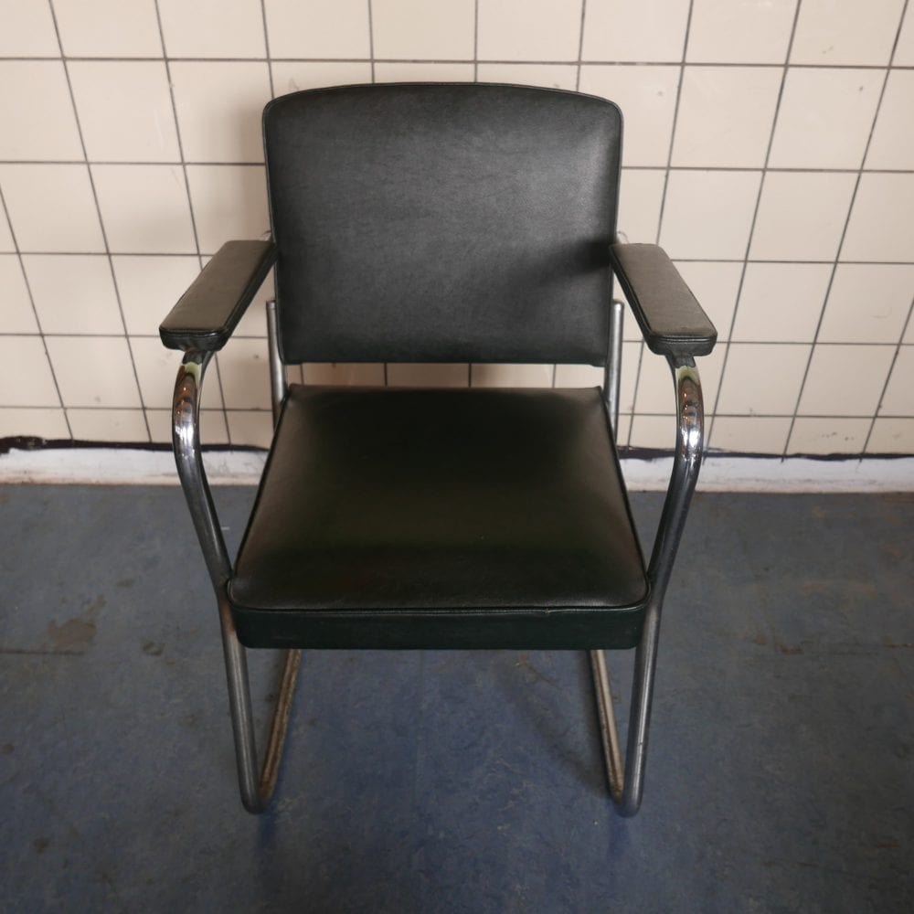 zwarte bureau stoel