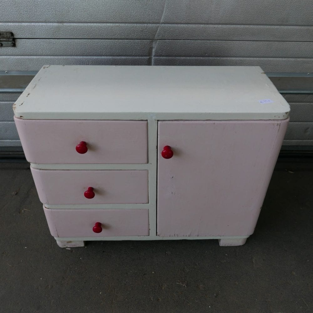 roze kastje