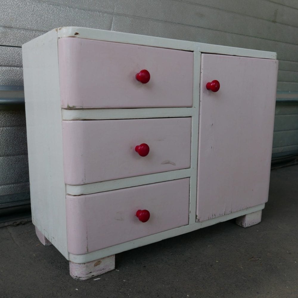 roze kastje