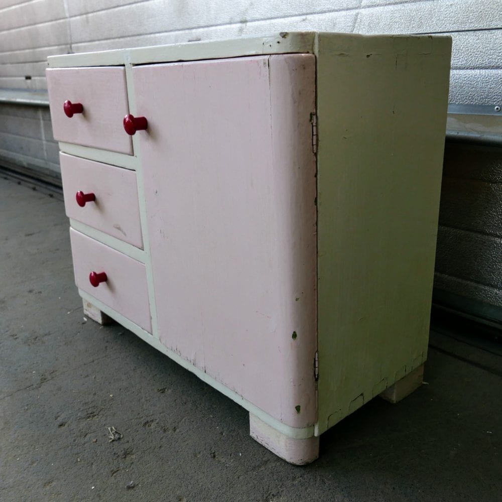 roze kastje
