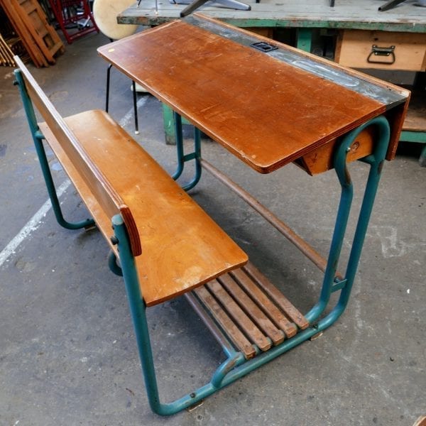 metalen schoolbank