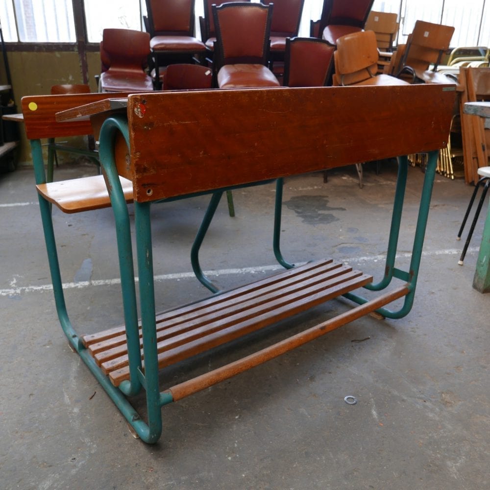 metalen schoolbank