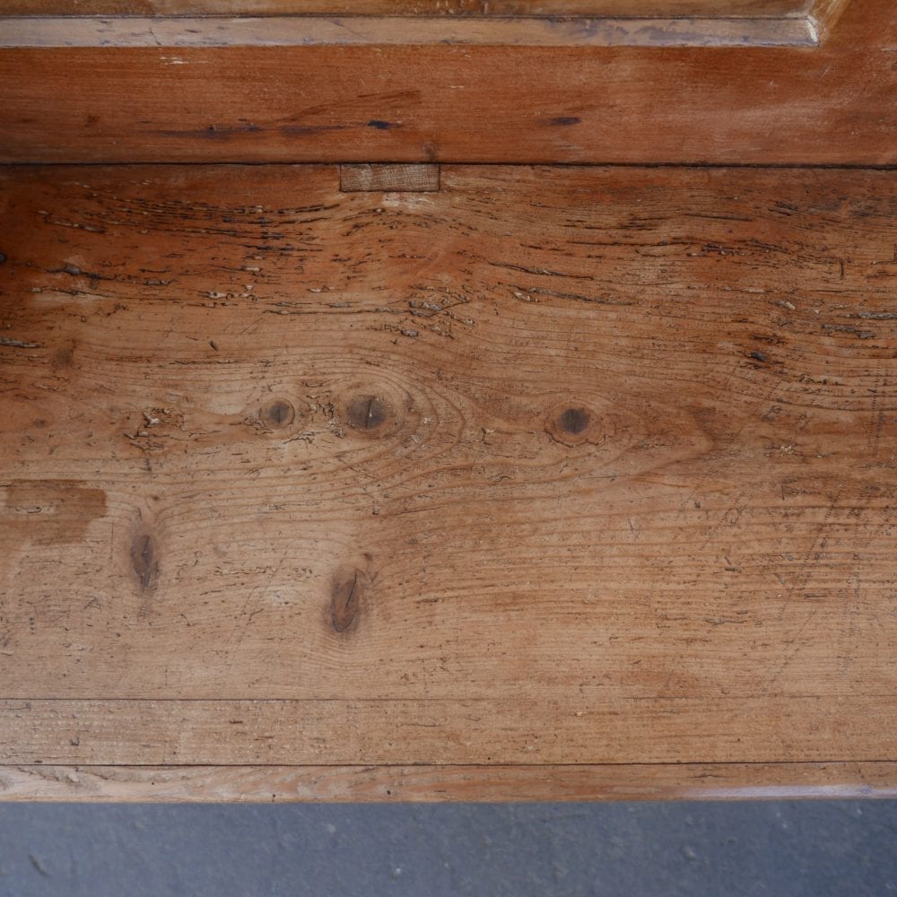 Houten hoekbank
