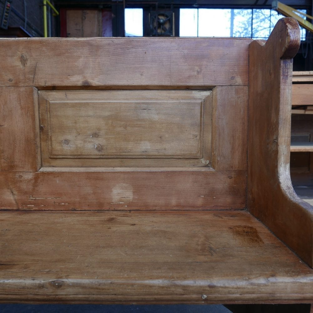 Houten hoekbank