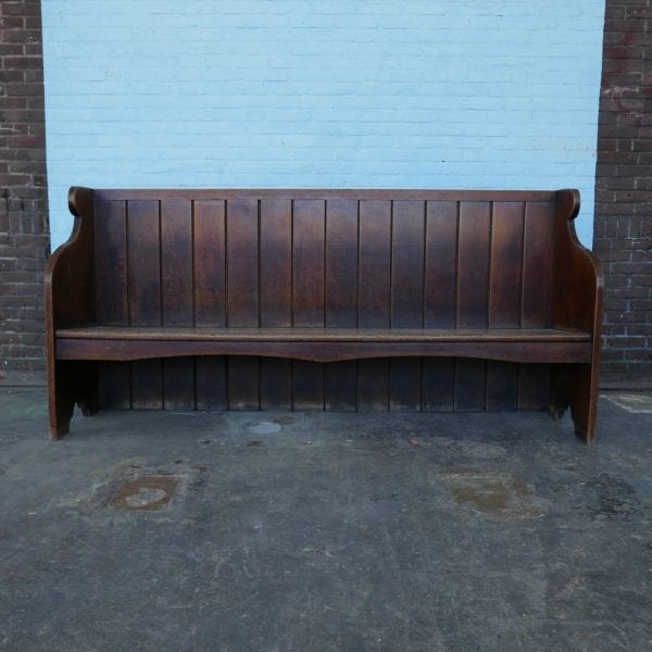 houten kerkbank