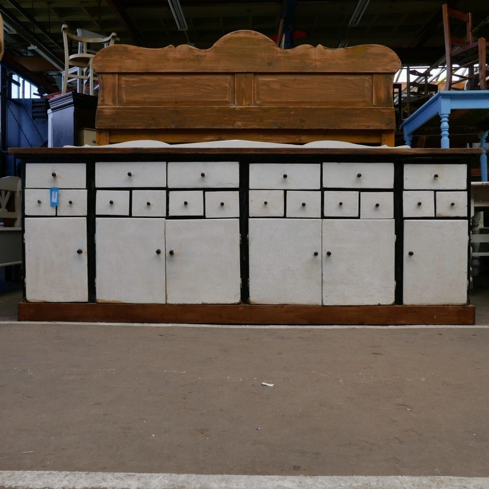 Zwart-witte toog