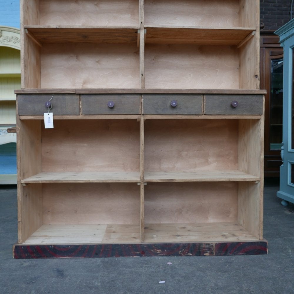 houten winkelkast