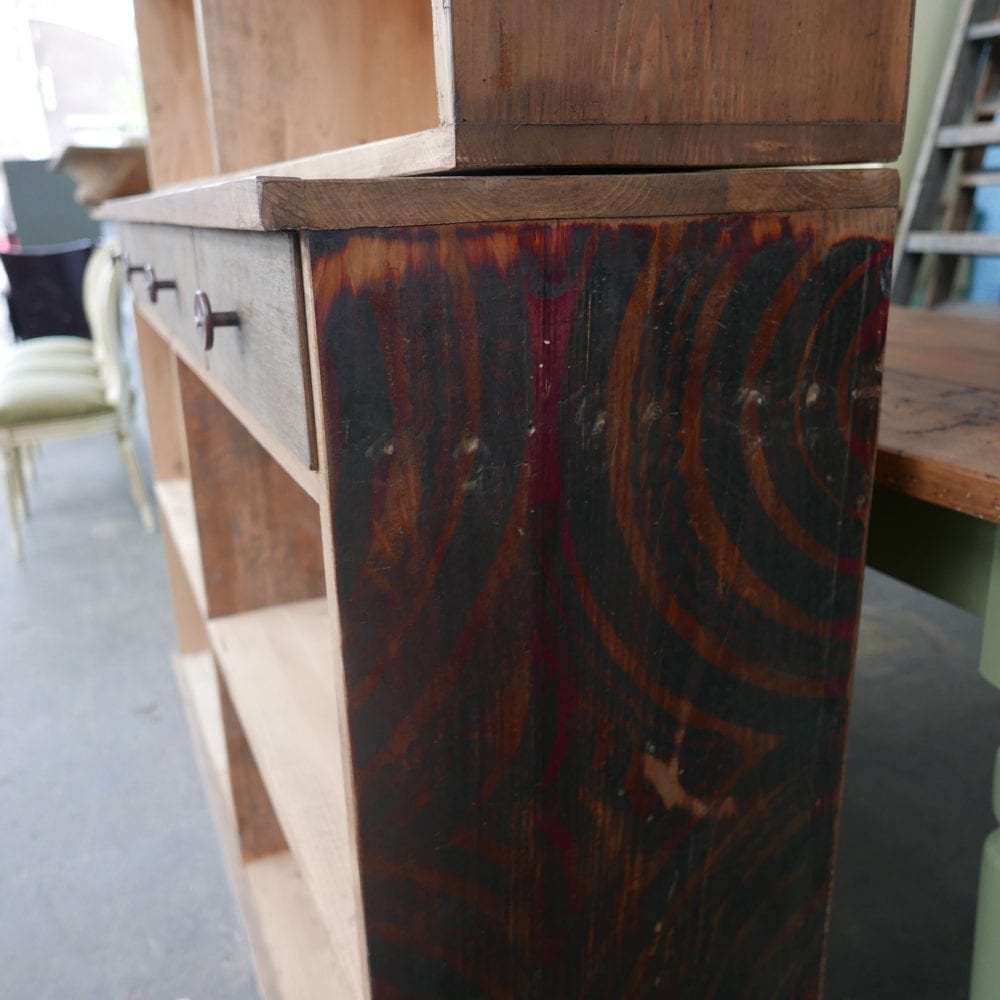 houten winkelkast