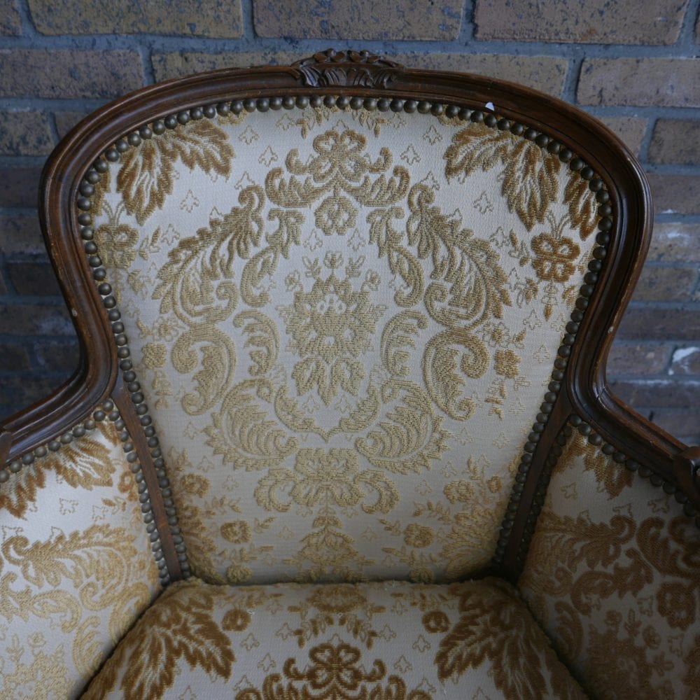 Barok louis XV vintage klassiek fauteuil