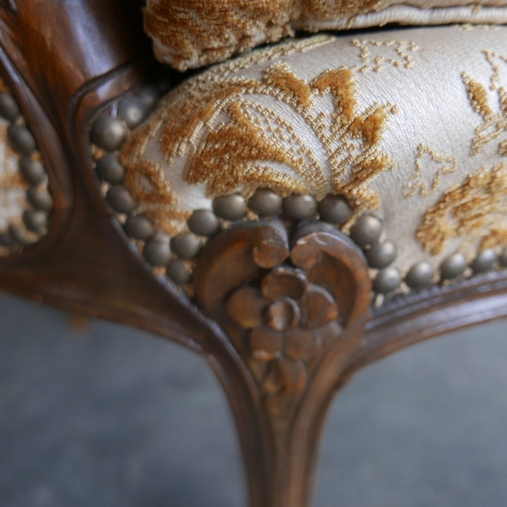 Barok louis XV vintage klassiek fauteuil