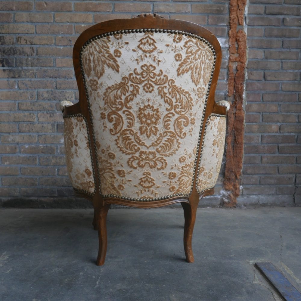 Barok louis XV vintage klassiek fauteuil
