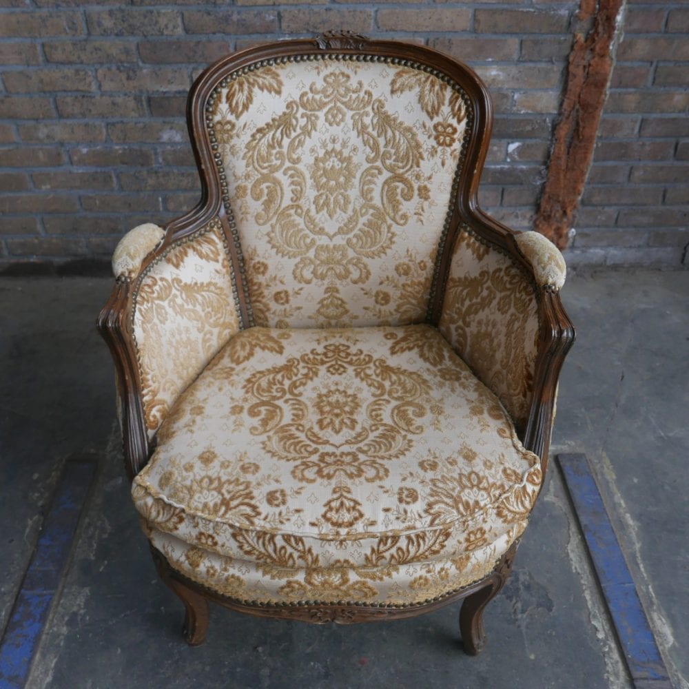 Barok louis XV vintage klassiek fauteuil