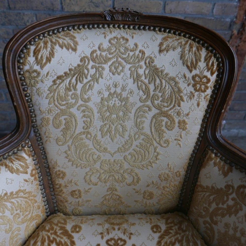 Barok louis XV vintage klassiek fauteuil