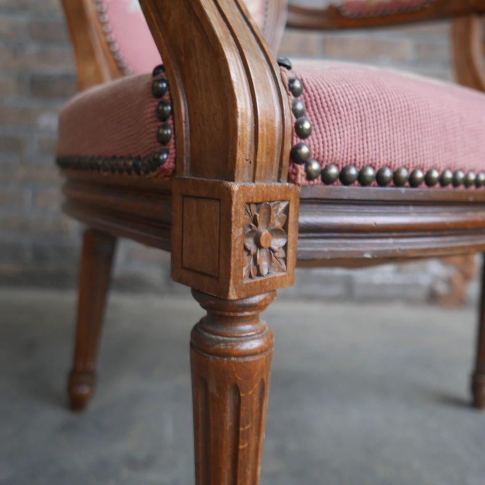 Barok louis XV vintage klassiek fauteuil
