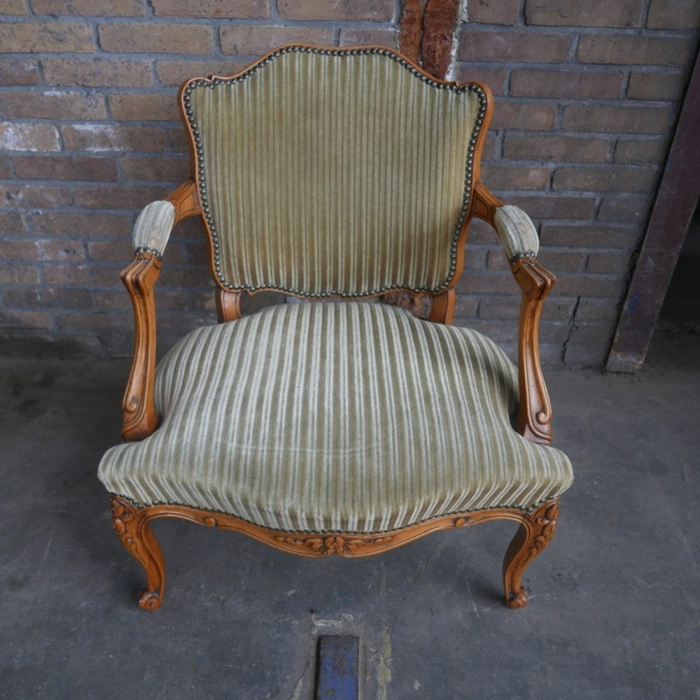 Barok louis XV vintage klassiek fauteuil