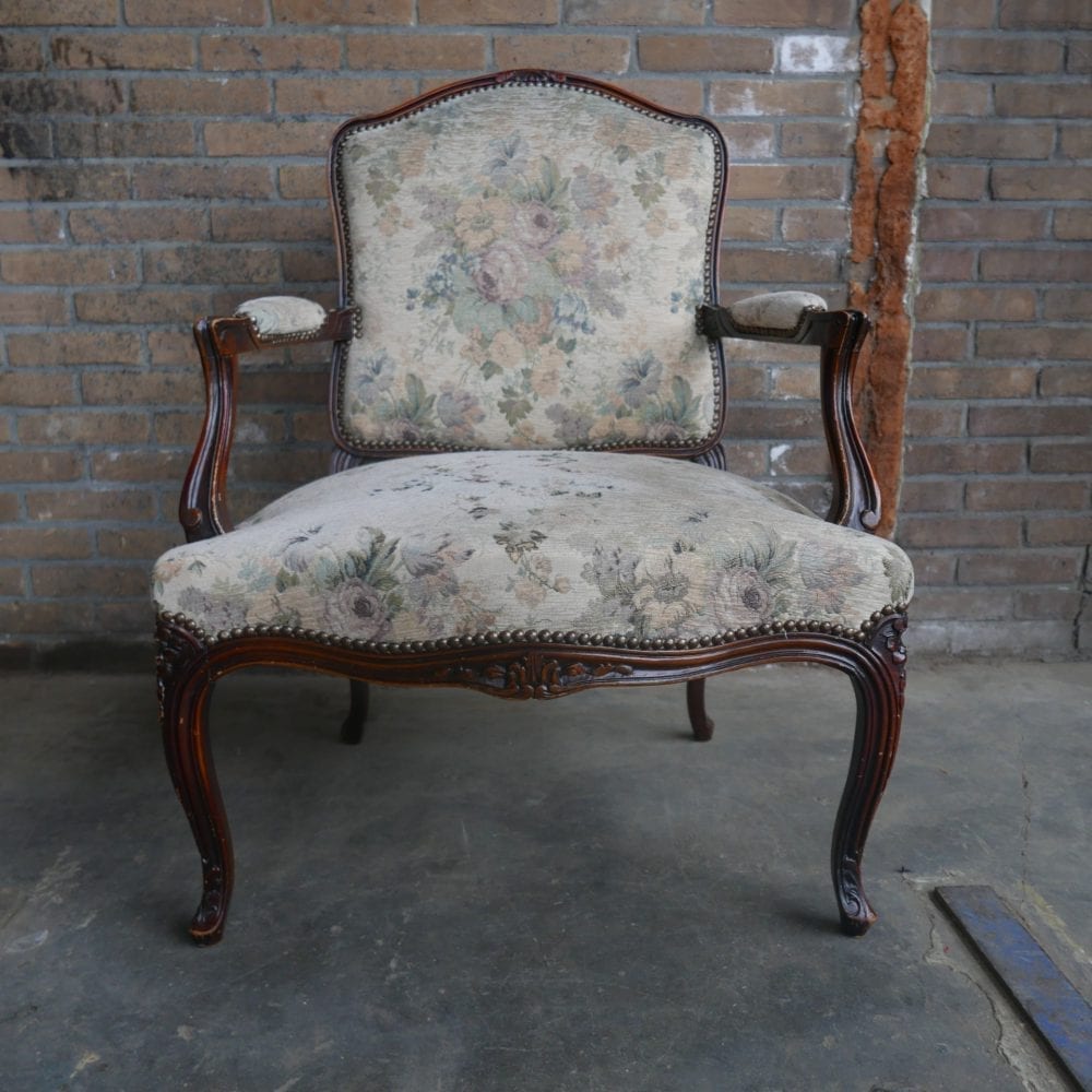 Barok louis XV vintage klassiek fauteuil