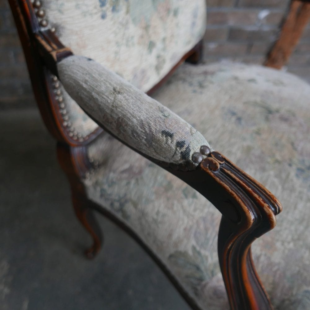 Barok louis XV vintage klassiek fauteuil