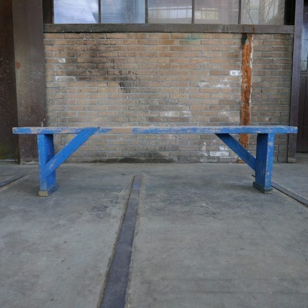 blauwe bank