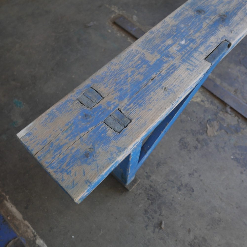 blauwe bank