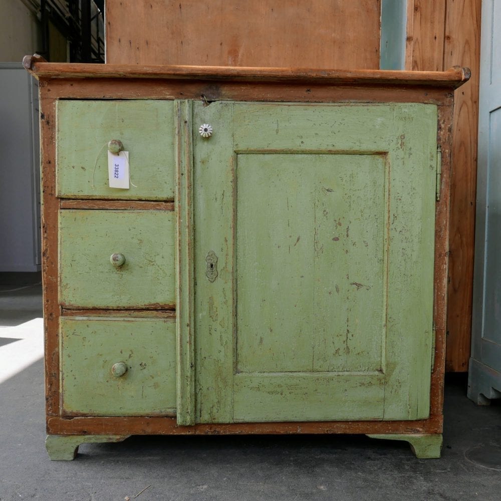 Brocante keukenkast commode