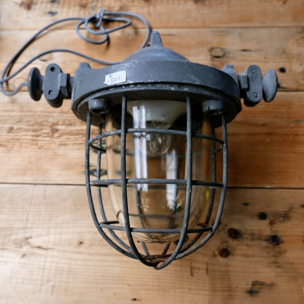 Industriële hang lamp