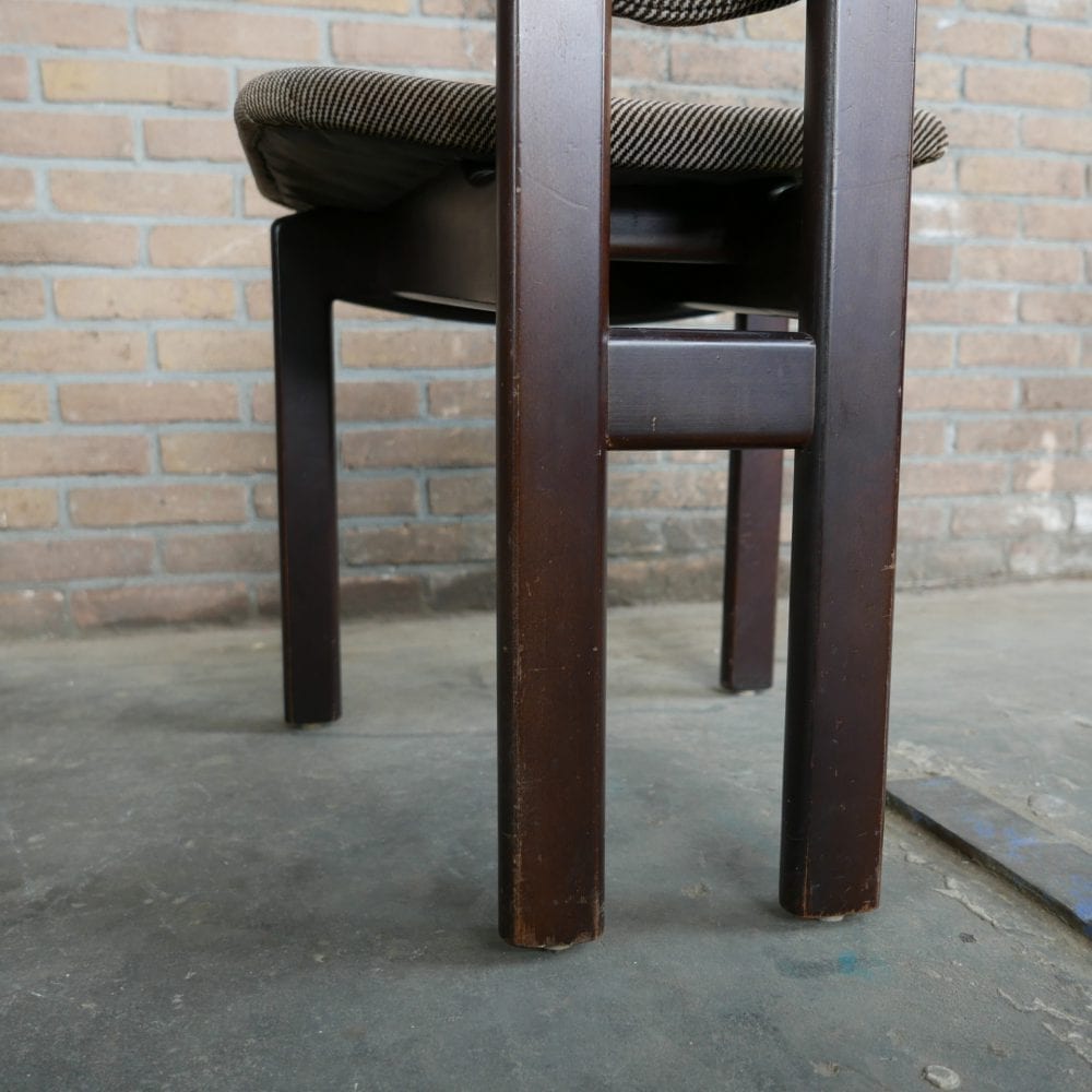 jaren '80 eetkamerstoelen vintage