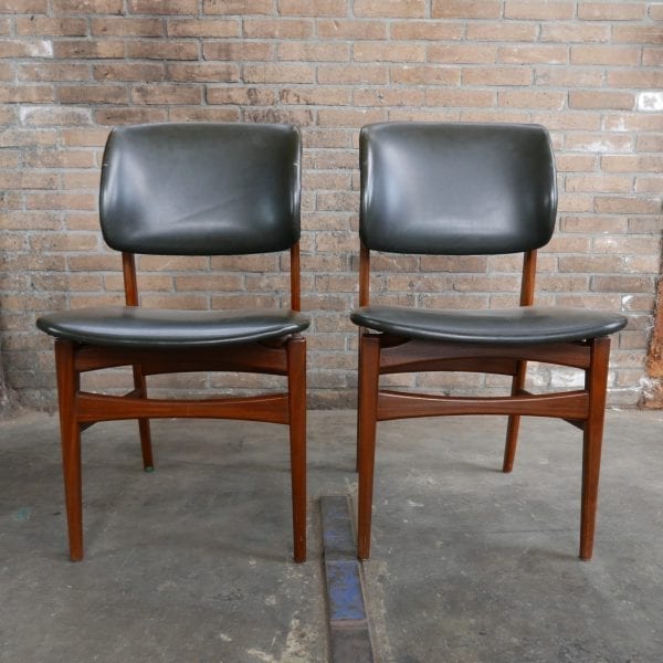 vintage leren stoel
