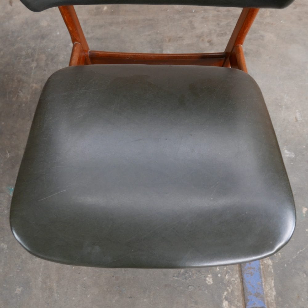 vintage leren stoel